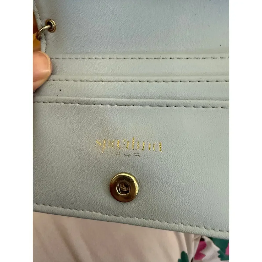 Spartina 449 floral print card keychain‎